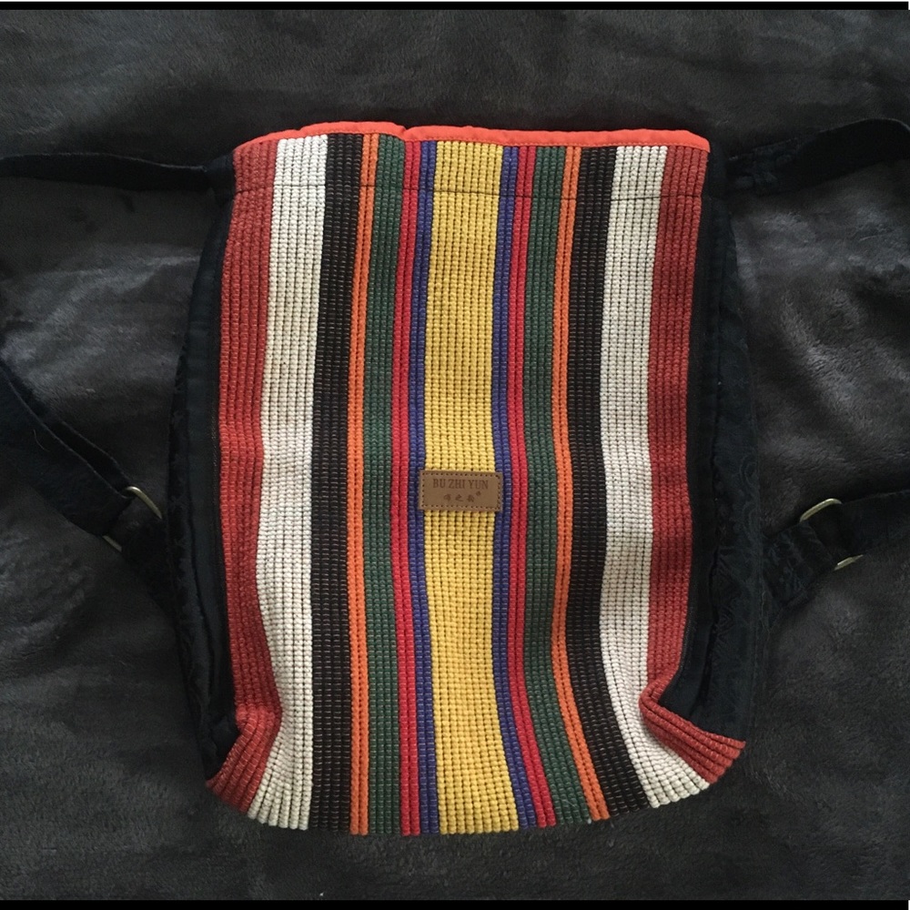 Bu Zhi Yun multi-color backpack